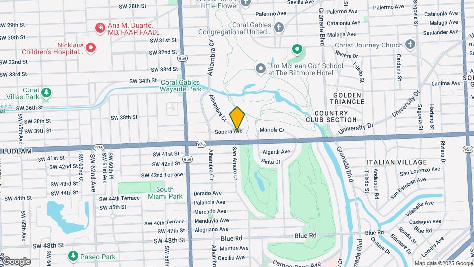 1340 Sopera Ave Map and Location Details