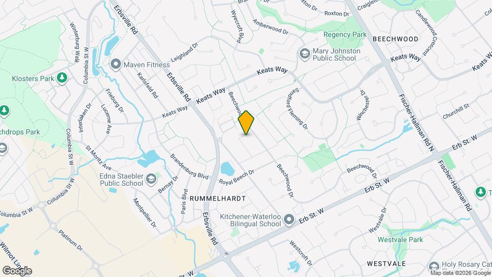 528 Valhalla Cres Map and Location Details