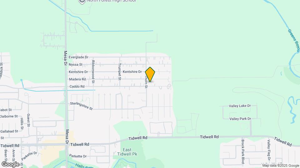 9409 Caddo Rd Map and Location Details