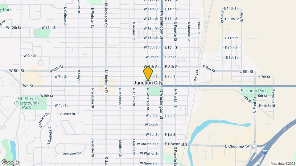 1708 Hickory Ln Map and Location Details