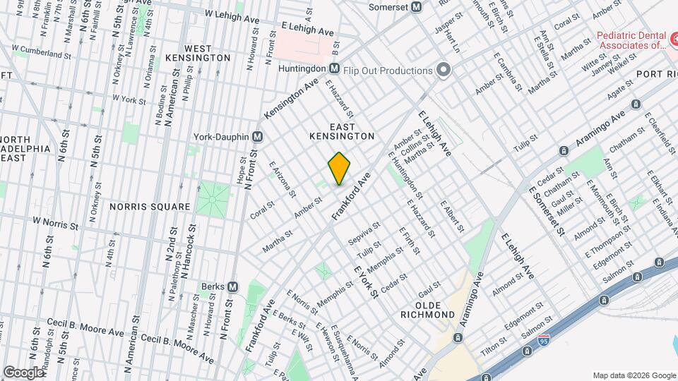 2443 Amber St Map and Location Details