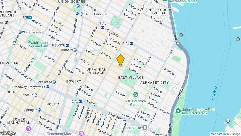 433 E 9th St Mapa y Detalles de la Ubicación