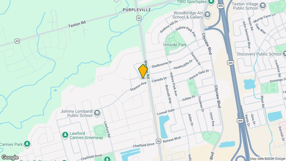 10 Stanton Ave Map and Location Details