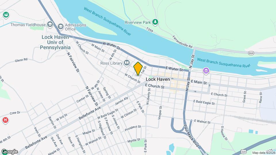 112 1st St, Unit #2 Mapa y Detalles de la Ubicación