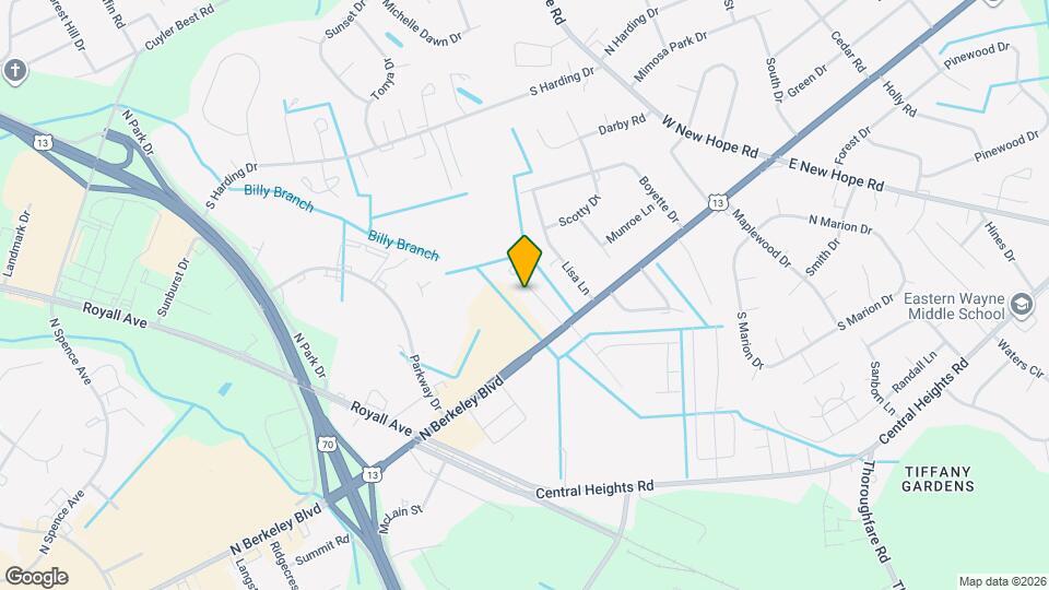 2610 Hill Dr Cir Map and Location Details