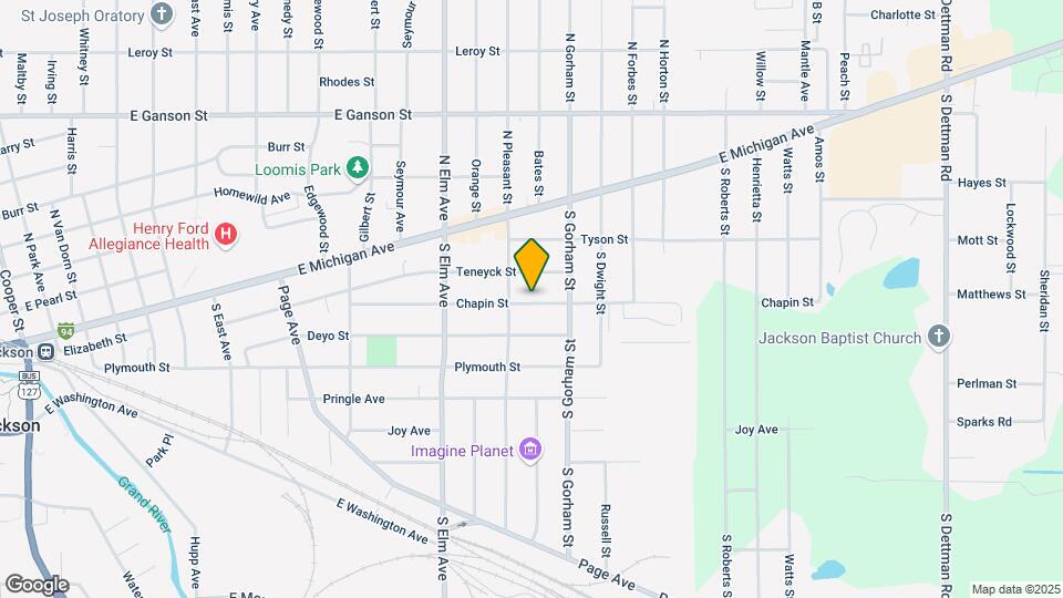 1812 Chapin St-Unit -Upper Map and Location Details