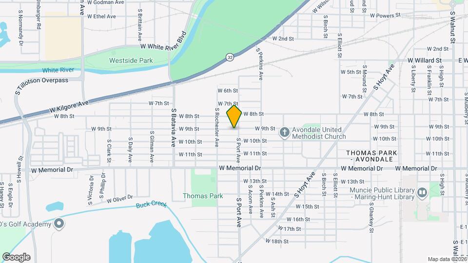 1709 W 9th St Mapa y Detalles de la Ubicación
