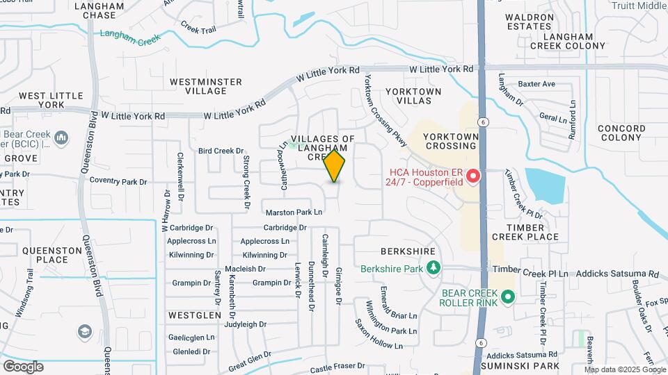 5715 Afton Ridge Ln Map and Location Details