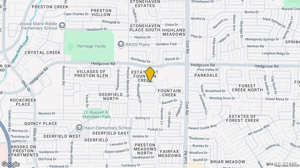 4317 Palmdale Dr Map and Location Details