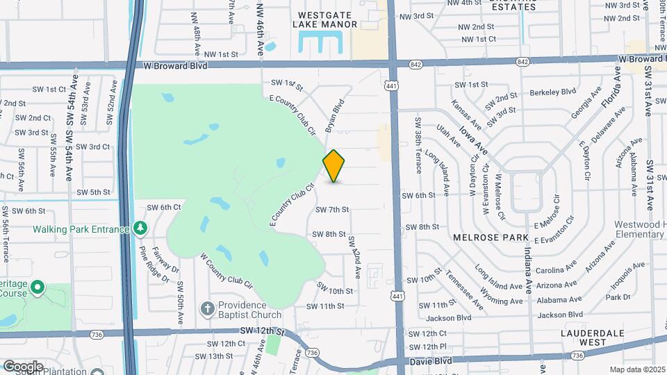 4316 SW 6th St Map and Location Details