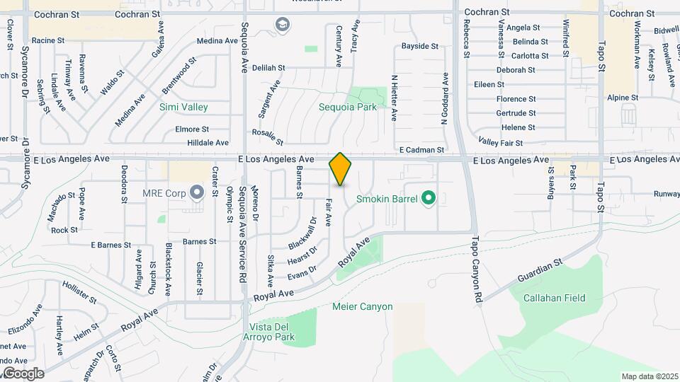 1839 Glenview Ave Map and Location Details