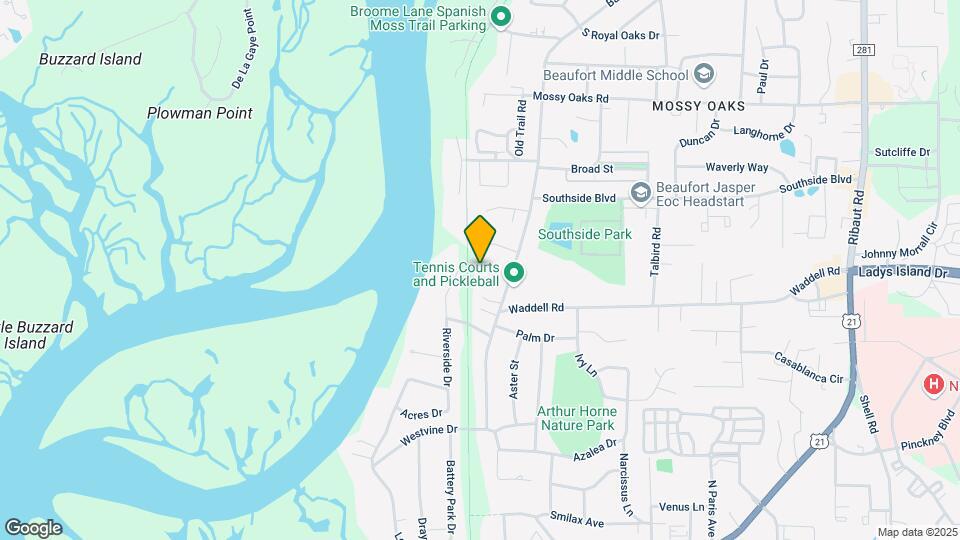 1412 Battery Creek Rd Map and Location Details