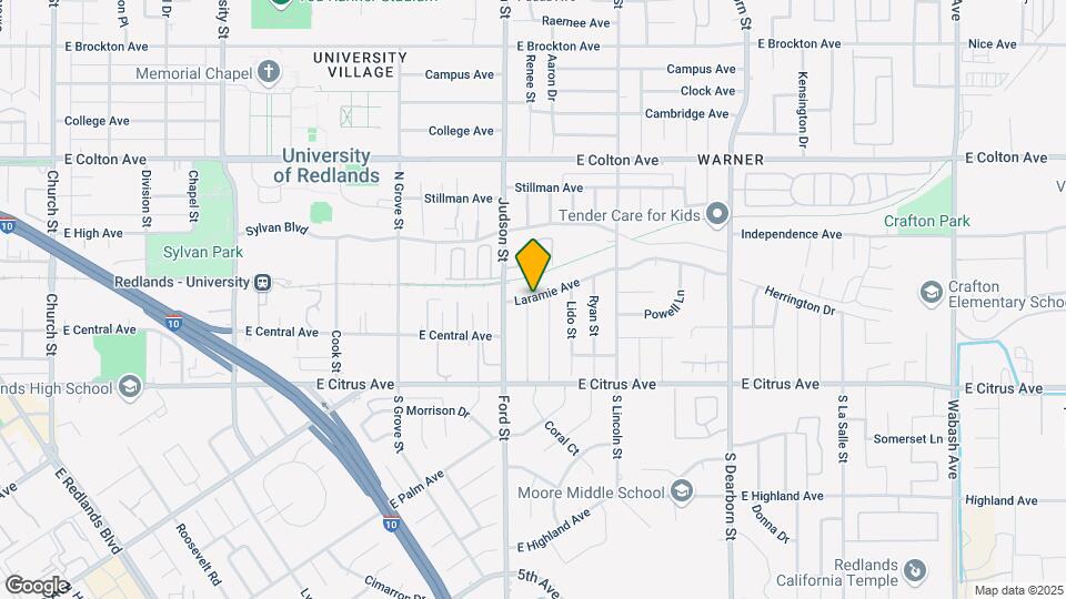 1436 Laramie Ave Map and Location Details