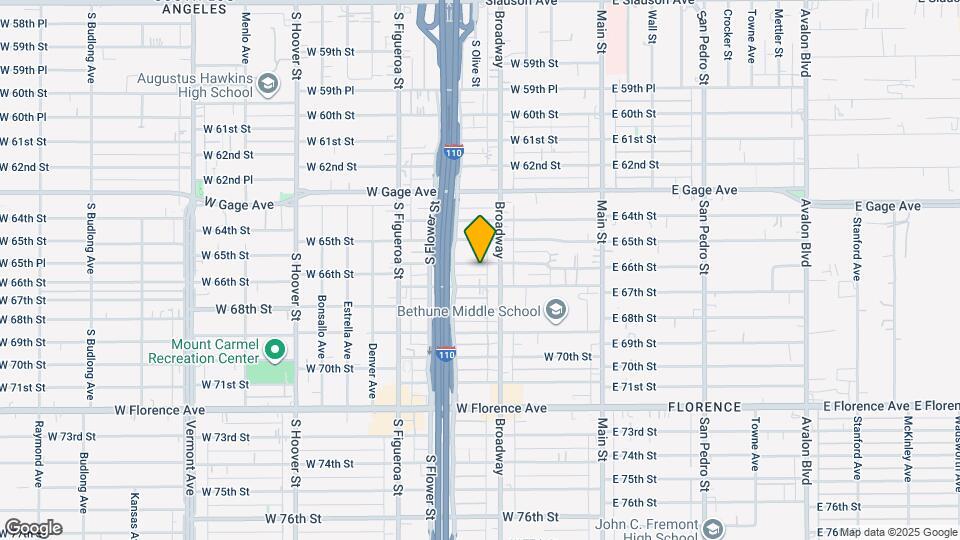 322 W 66th St Map and Location Details