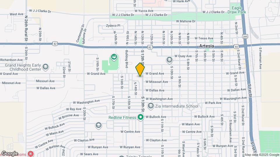 408 S 13th St Map and Location Details