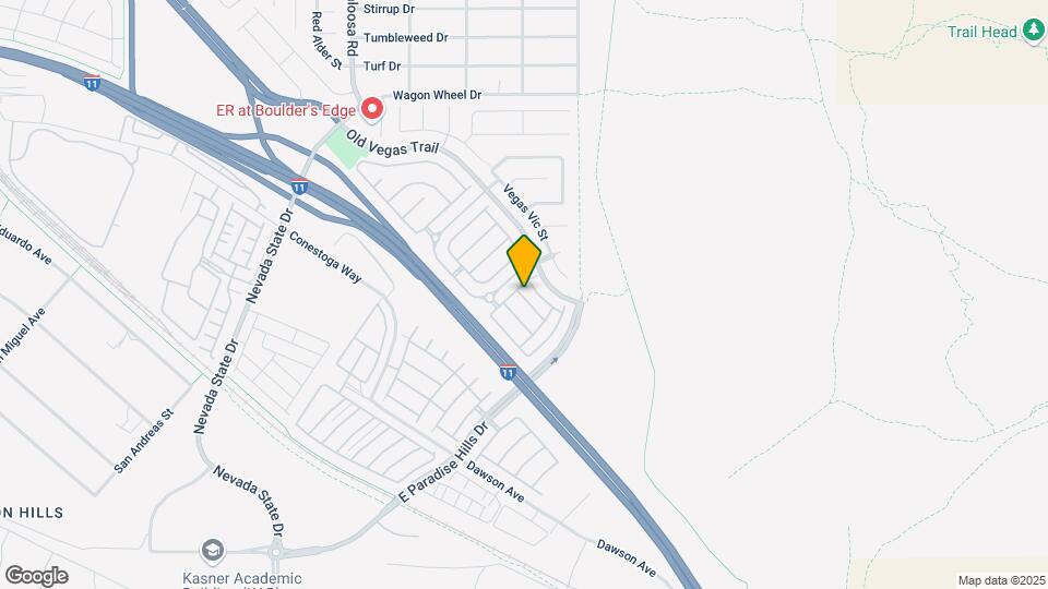 2554 Velez Valley Way Map and Location Details