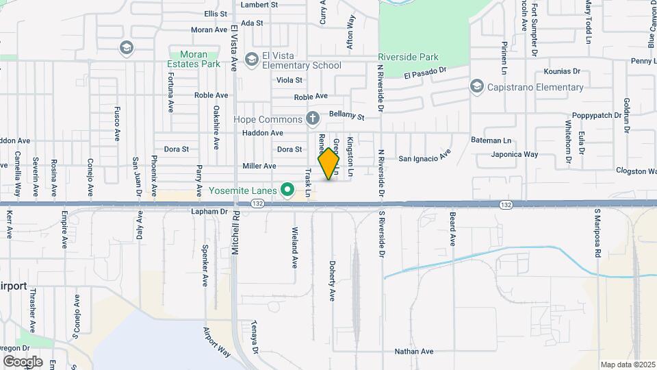 2421-2437 Yosemite Blvd Map and Location Details