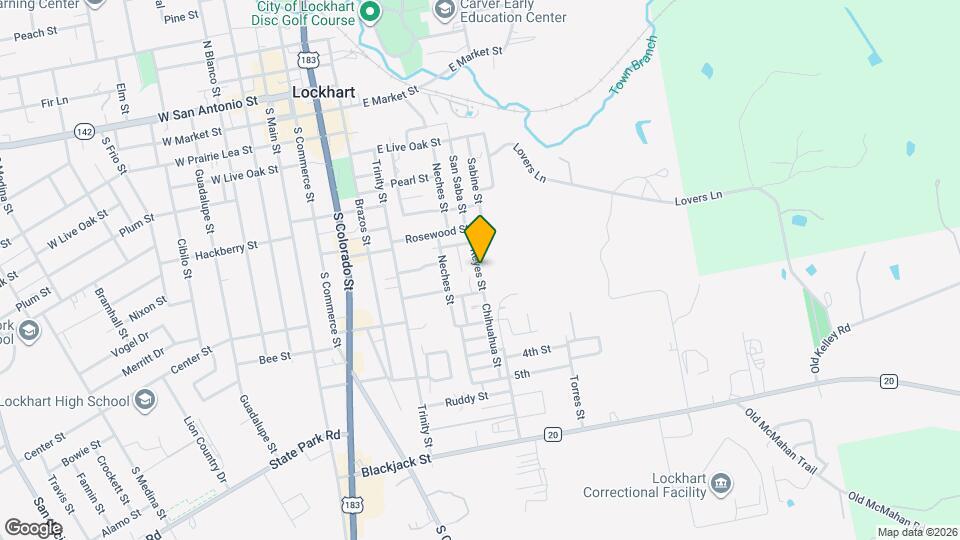 738 Chihuahua St Map and Location Details