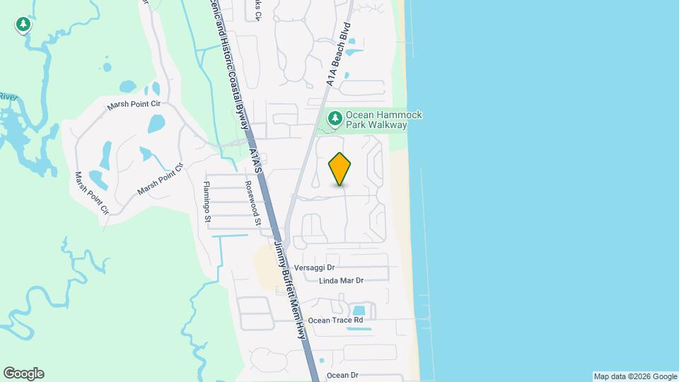 201 N Forest Dune Dr Map and Location Details