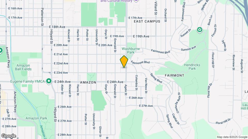 2268 Agate St Map and Location Details