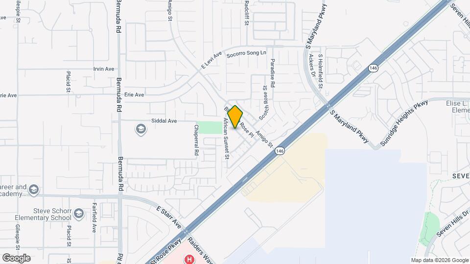 863 Blue Rosalie Pl Mapa y Detalles de la Ubicación