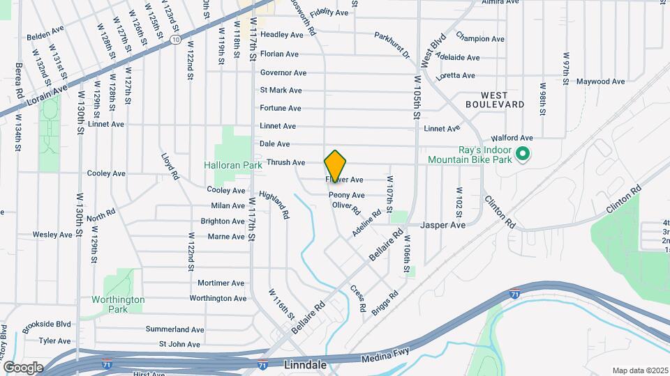 3635 Bosworth Rd Mapa y Detalles de la Ubicación