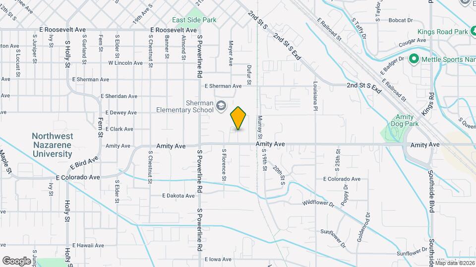 616 S Carmen Ln Map and Location Details