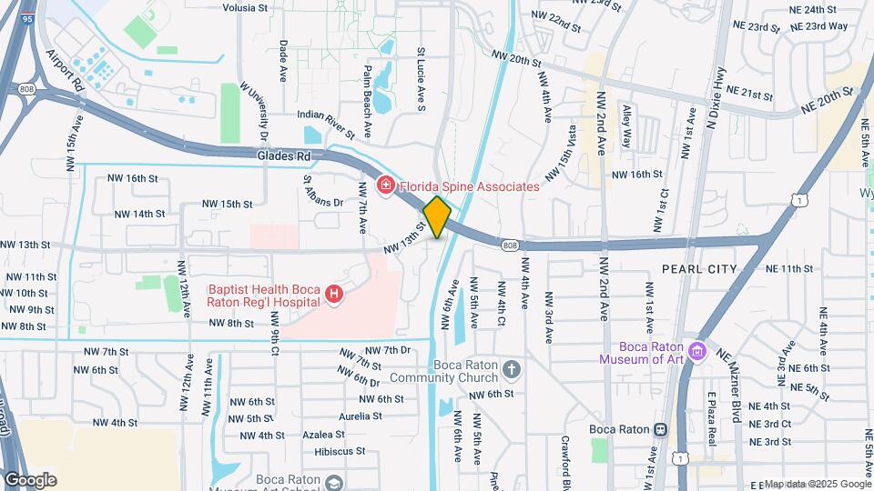 608 NW 13th St Map and Location Details