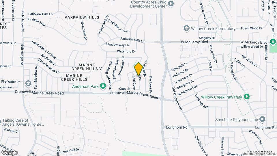 6401 Downeast Dr Map and Location Details