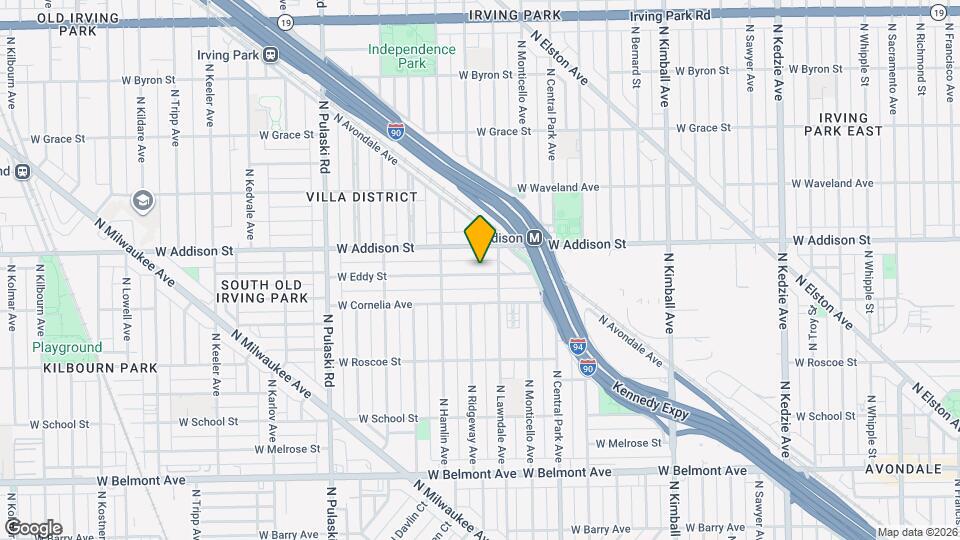 3720 W Eddy St Map and Location Details