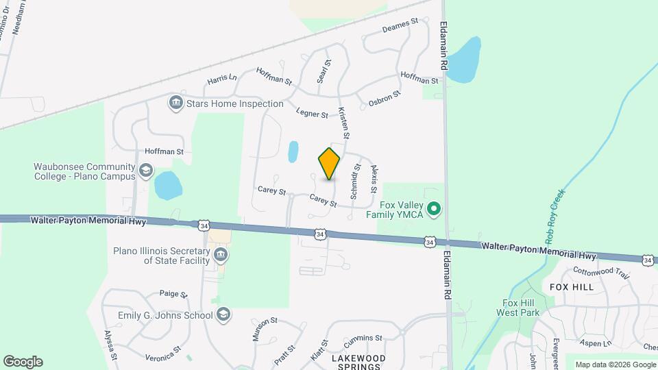 217 Kristen St Map and Location Details