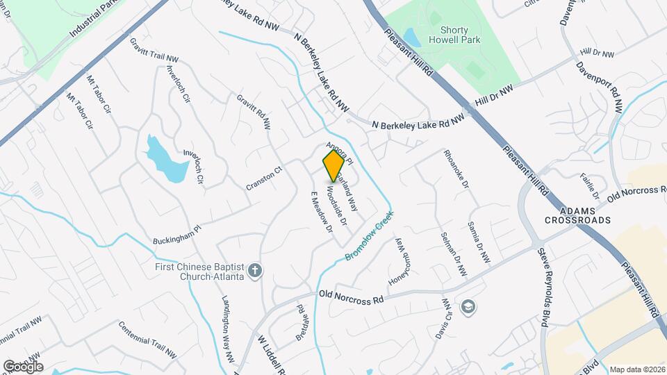 2671 Woodside Dr Map and Location Details