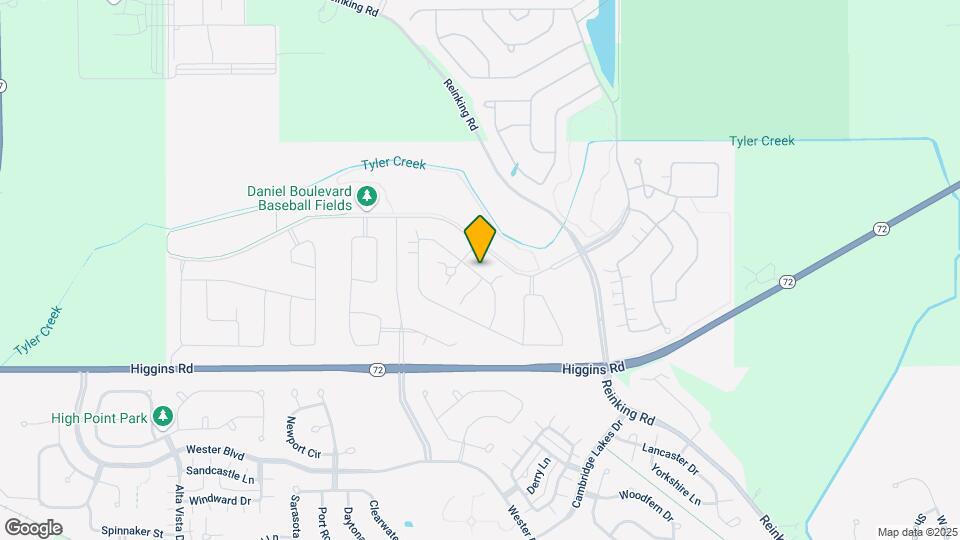 1732 Southern Cir Map and Location Details