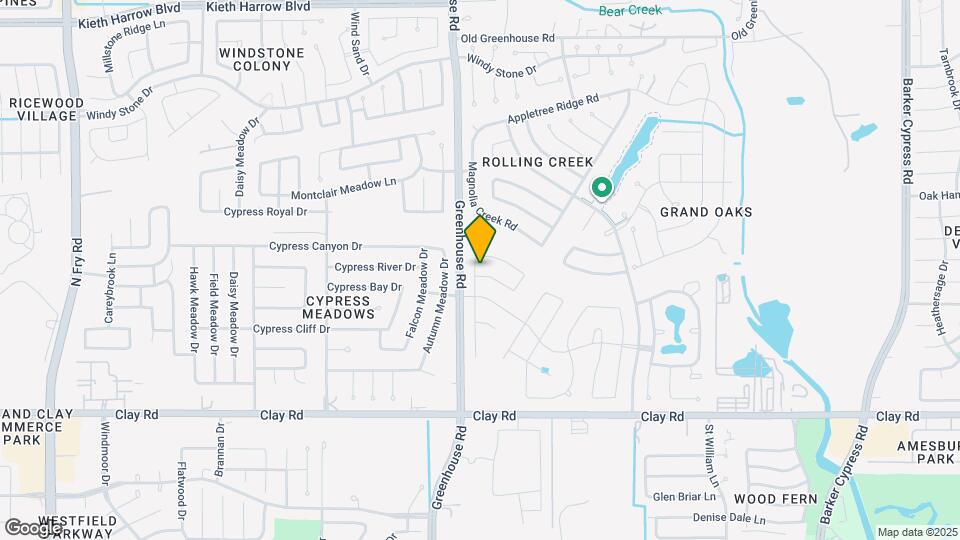 19038 Winding Stream Ln Map and Location Details