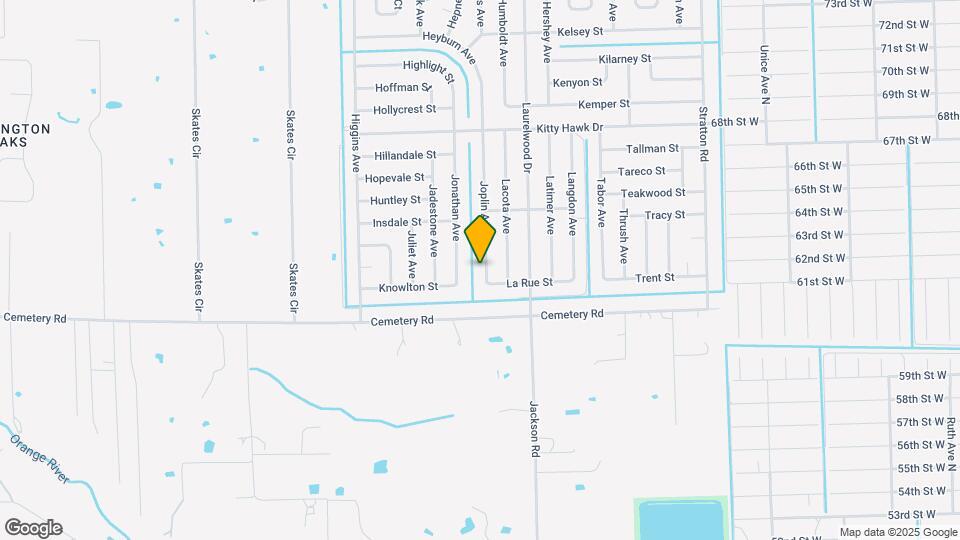 6011 Joplin Ave Map and Location Details