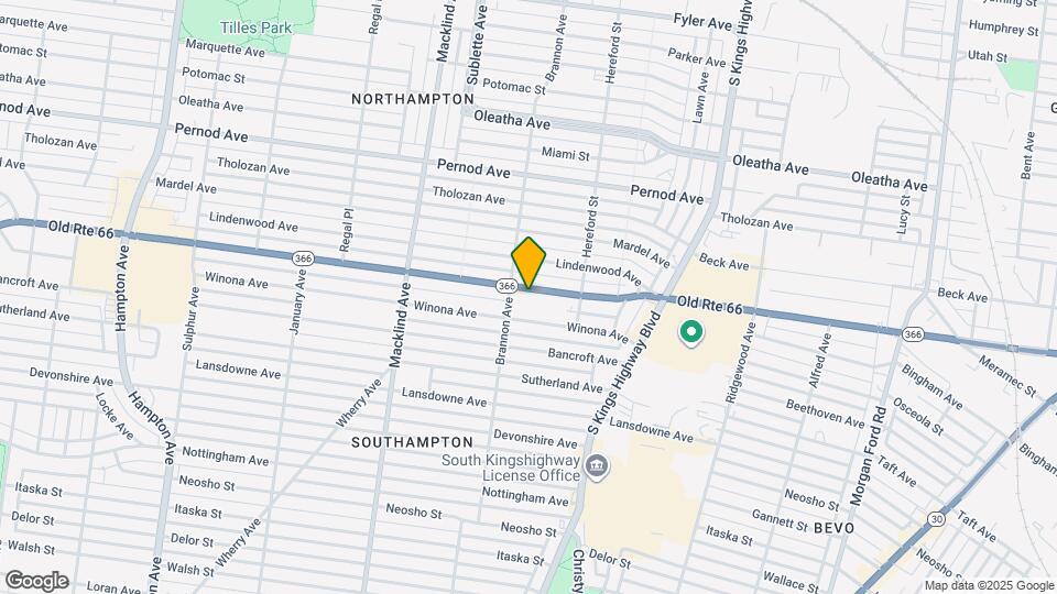 5056 Chippewa St Map and Location Details