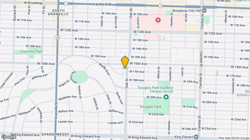 3289 Oak St Map and Location Details