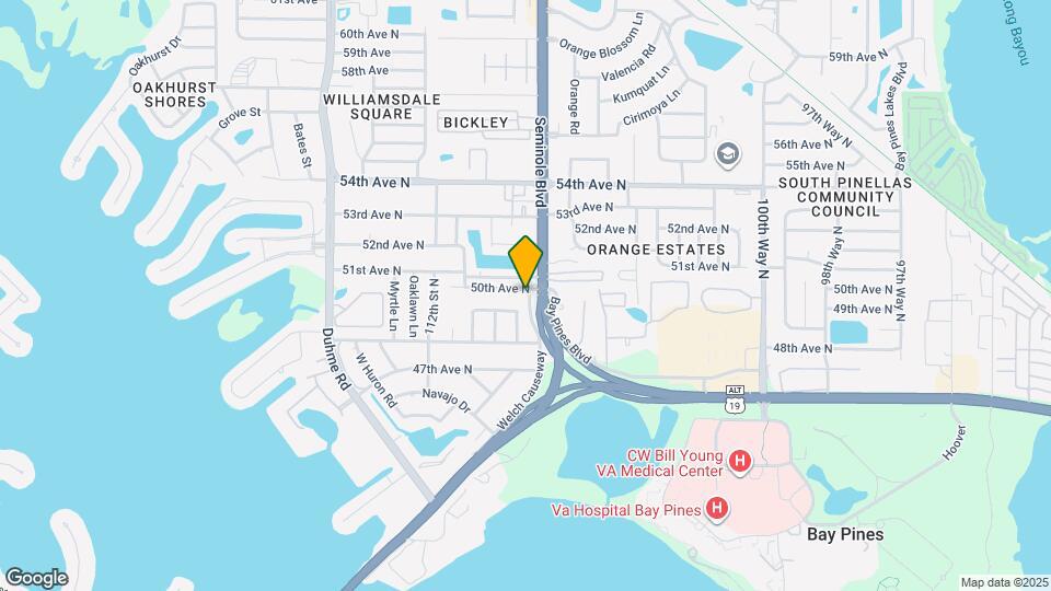 10704 50th Ave N Map and Location Details