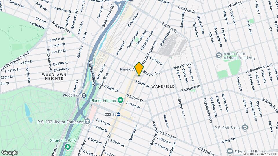 4369 Furman Ave Map and Location Details