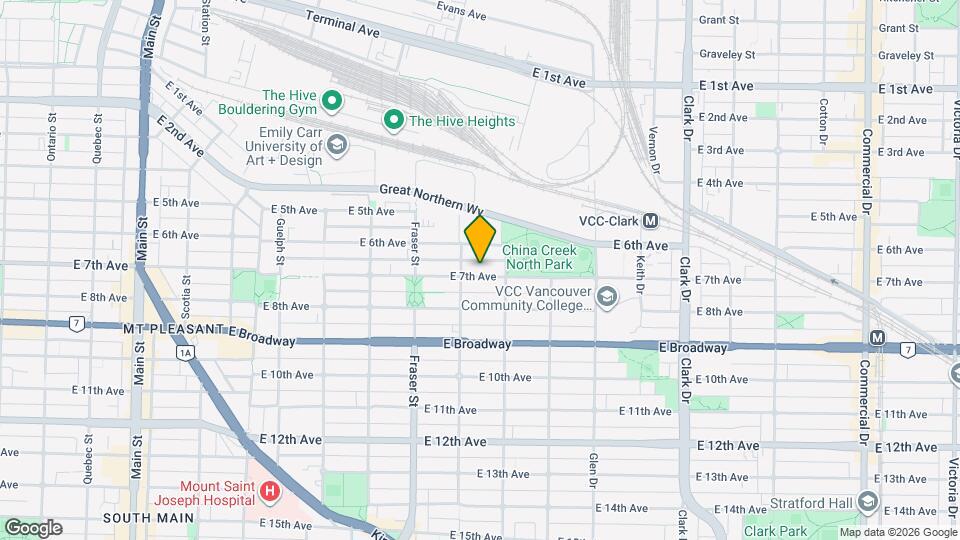 835 7th Av E Map and Location Details