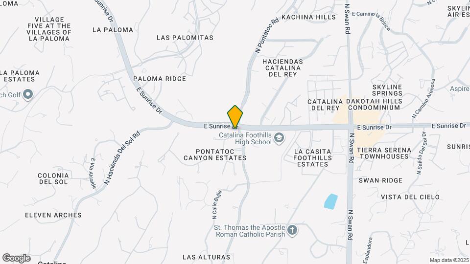 4251 E Aquarius Dr Map and Location Details