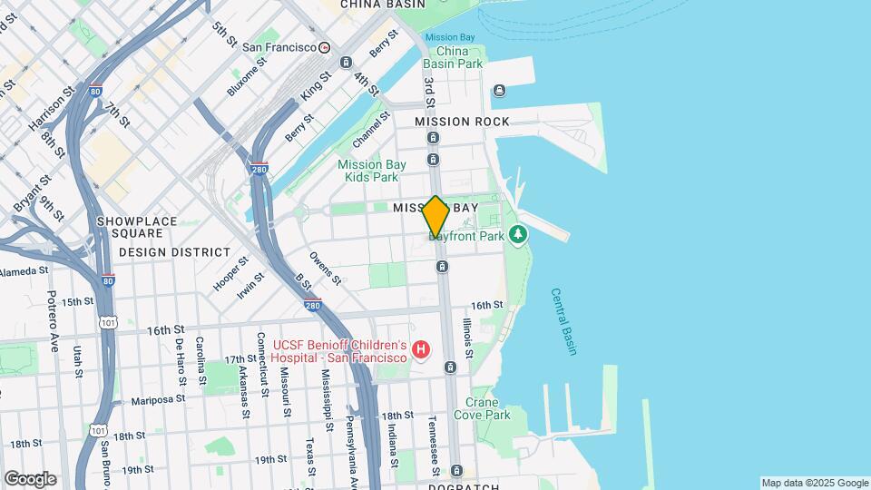 UCSF Student Housing Map and Location Details