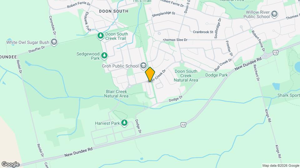 54 Bank Swallow Cres Map and Location Details