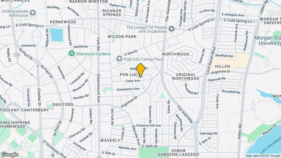 900 Cator Ave Map and Location Details