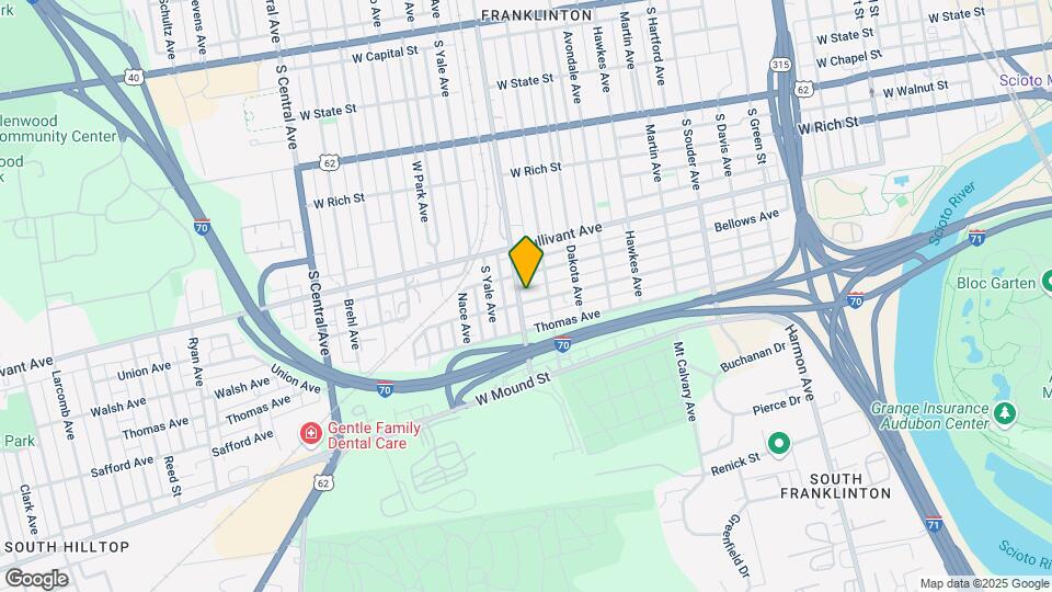 400-410 S Glenwood Ave Map and Location Details