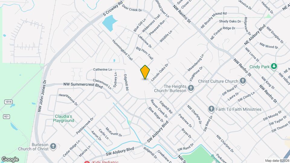 1007 Sierra Vista Ct Map and Location Details