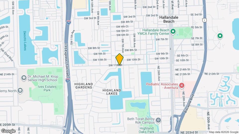2286 NE 215th St Map and Location Details