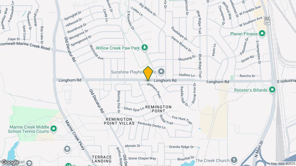 904 Western Pass Map and Location Details