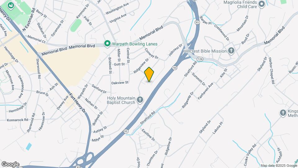 3481 Frylee Ct Map and Location Details