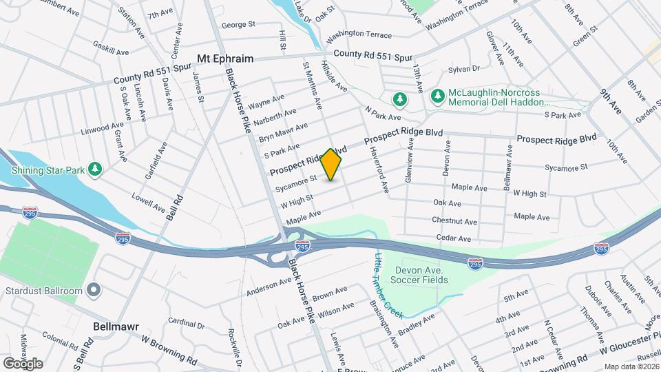 1917 W High St Mapa y Detalles de la Ubicación